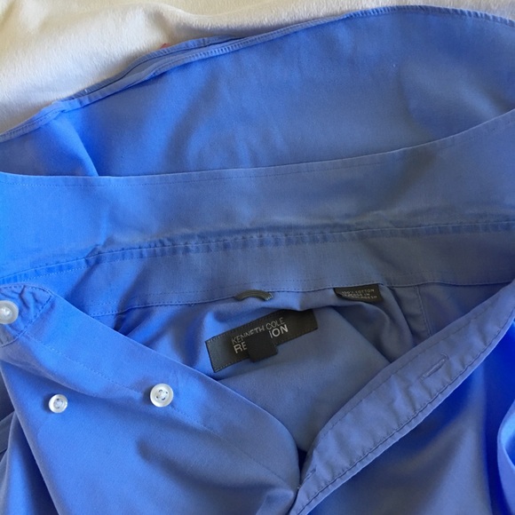 Kenneth Cole Reaction Dress Shirt. Men’s med.❤️ - Picture 7 of 8